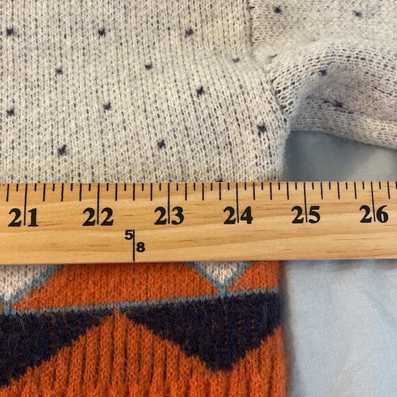 Dazy Oversized Cozy Eclectic Grandma Geometric Cardigan Sweater Size XL - Picture 4 of 6